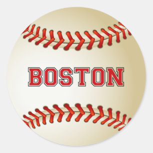 BOSTON BASEBALL CLASSIC ROUND STICKER