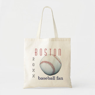 Boston Baseball Fan Tote Bag