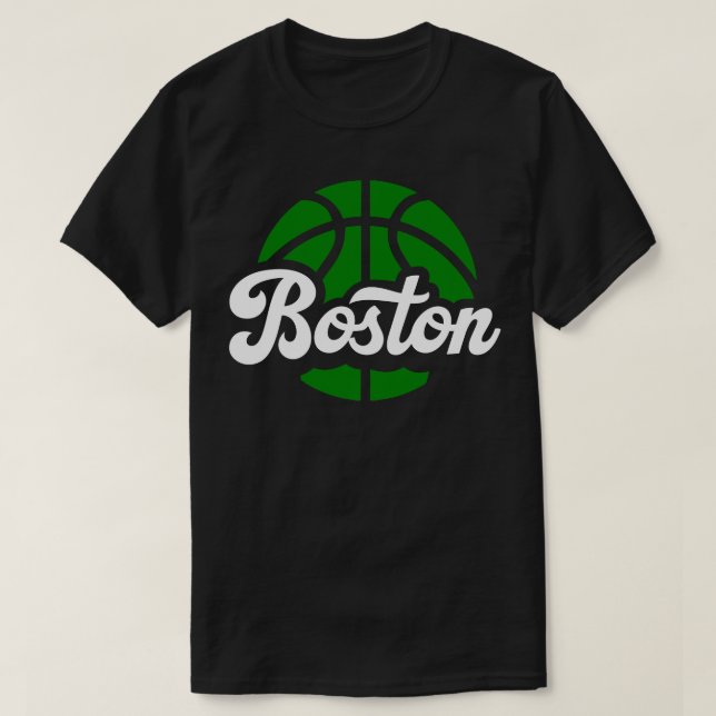 Boston Basketball 1 T-Shirt (Design Front)