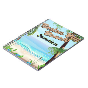 Boston bay beach, Jamaica Notebook