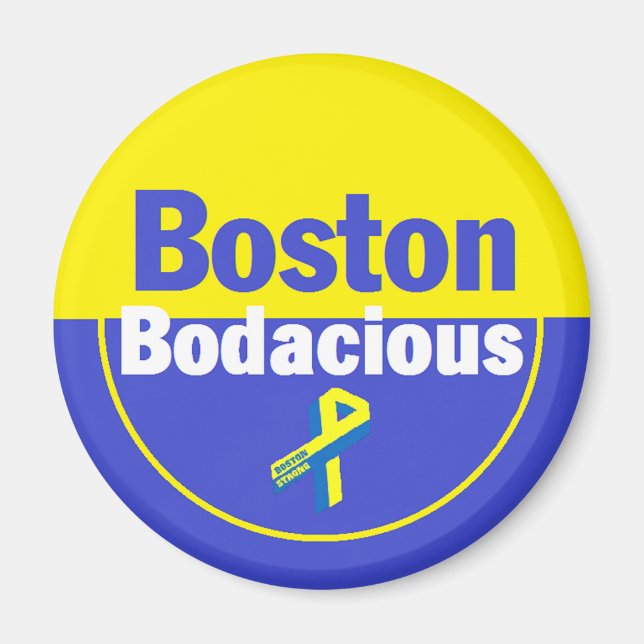 Boston Bodacious Magnet (Front)