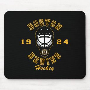 Boston Bruins Hockey Mask Black Officially License Mouse Mat
