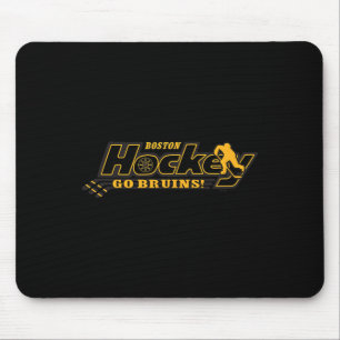 Boston Bruins Hockey White Officially Licensed Mouse Mat