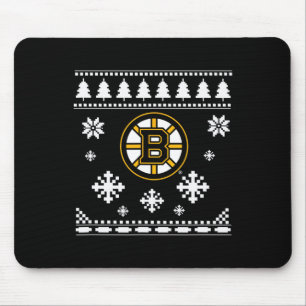 Boston Bruins Ugly Christmas Sweater Holidaze  Mouse Mat