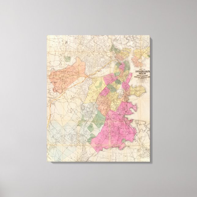 Boston Canvas Print (Front)