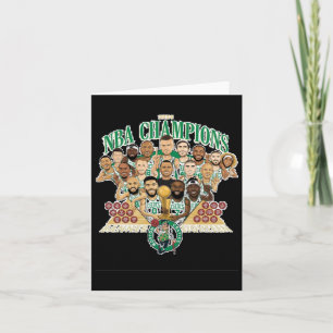 Boston Celtics Banner 18 (team Exclusive) Relaxed  Card