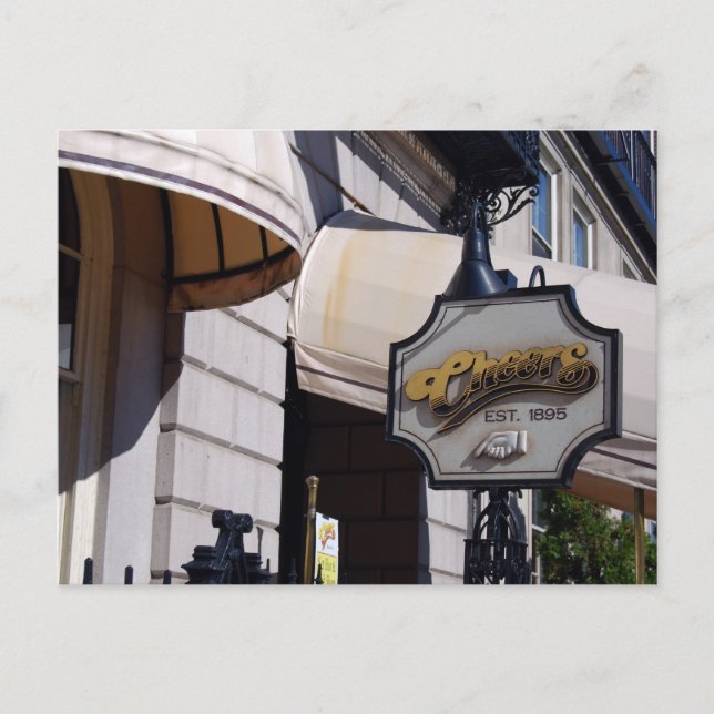 Boston Cheers Postcard (Front)