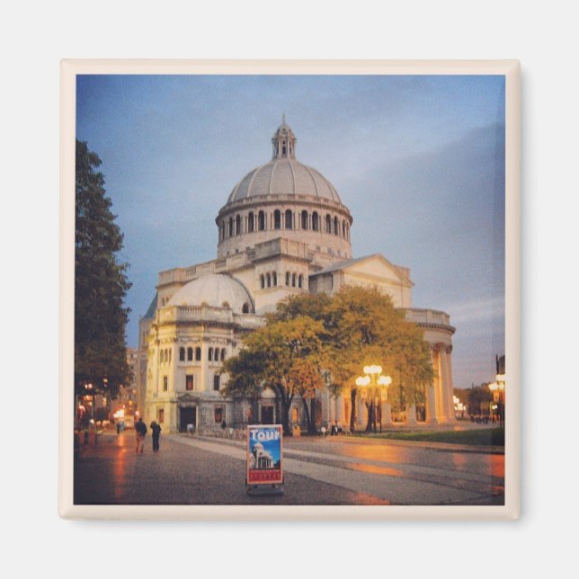 Boston Christian Science Centre Magnet (Front)