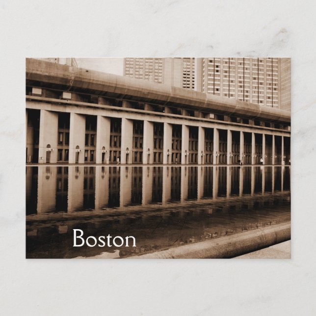 Boston Christian Science Centre Postcard (Front)