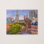 Boston City Buildings Massachusetts USA Jigsaw Puzzle<br><div class="desc">This scenic jigsaw puzzle features the historical old buildings with the modern skyscrapers in the background in Boston,  Massachusetts,  USA #travel #adventure #boston #city #usa #unitedstates #massachusetts #buildings #building #architecture #travel #adventure #cityscape #skyline #skyscrapers #sunset #colorful #landscape #jigsaw #puzzle #jigsawpuzzle #gifts #gift #fun #stockingstuffers #games #reflections</div>
