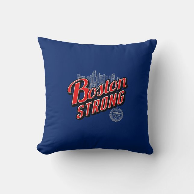 Boston City Strong Remembers Cushion (Front)