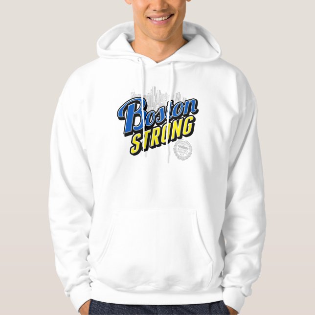 Boston City Strong Remembers Hoodie (Front)