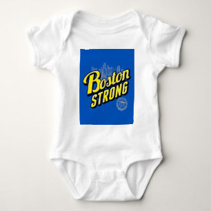 Boston City Strong Remembers on Blue Baby Bodysuit