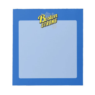 Boston City Strong Remembers on Blue Notepad