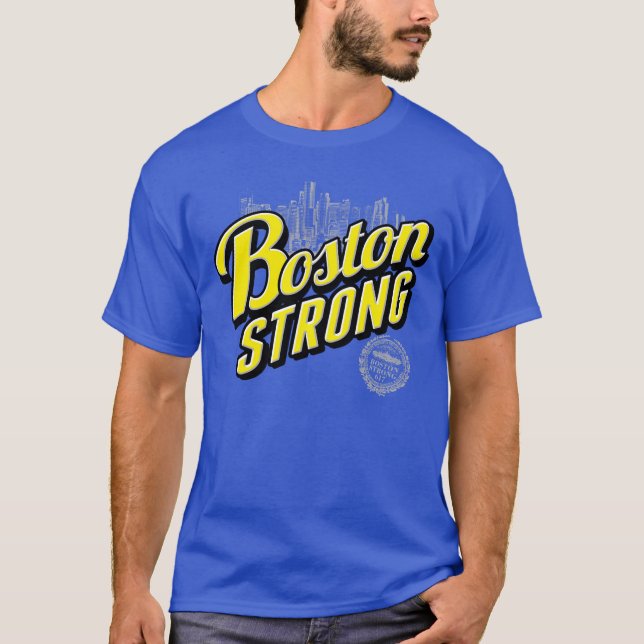 Boston City Strong Remembers T-Shirt (Front)
