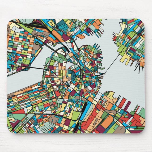 Boston City USA Mouse Mat (Front)