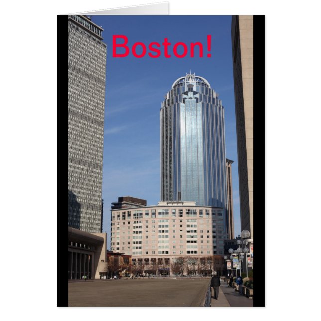 Boston Cityscape Card (Front)