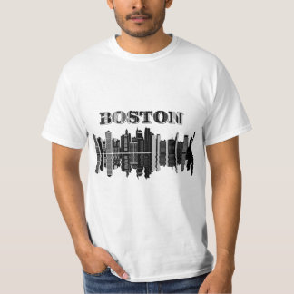 Boston Cityscape Tee Shirt