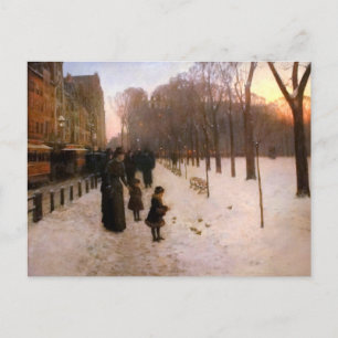 Boston Common at Twilight Postcard