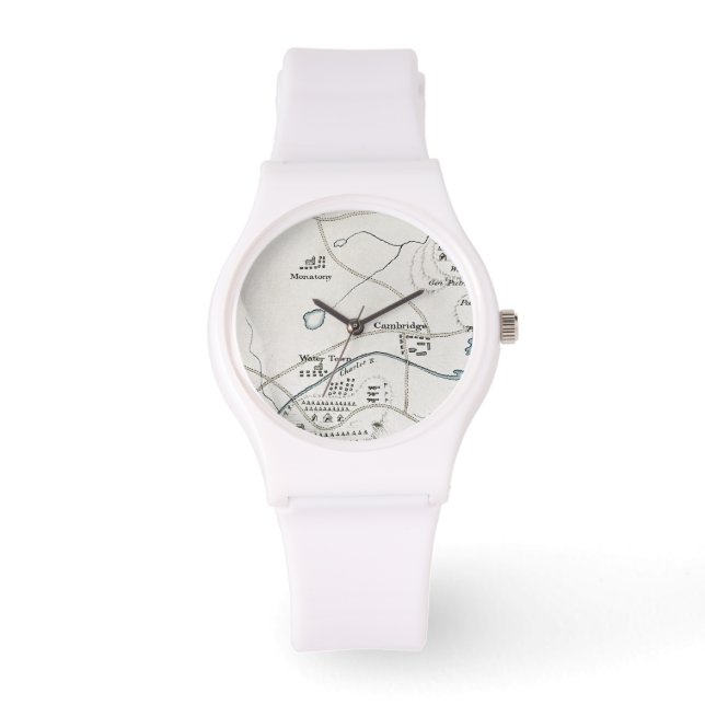 BOSTON-CONCORD MAP, 1775 WATCH (Front)