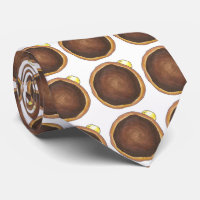 Boston Cream Creme Donut Doughnut Foodie Tie