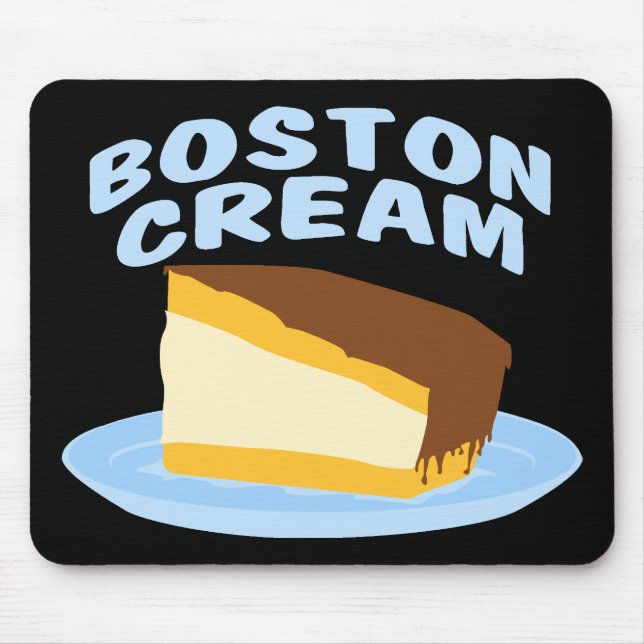 Boston Cream Pie Mouse Mat (Front)
