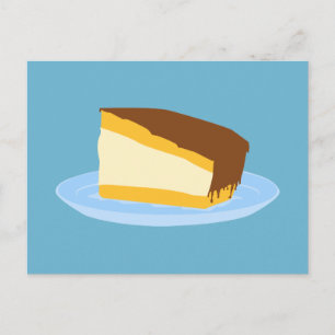 Boston Cream Pie Postcard