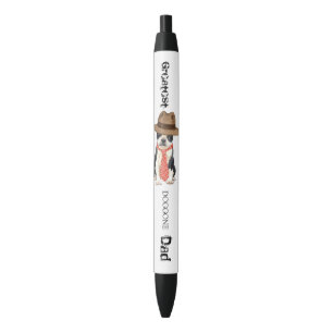 Boston Dad Black Ink Pen