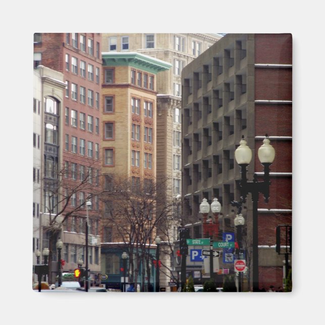 Boston Downtown Magnet (Front)