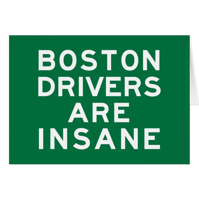 Boston Drivers Are Insane (Front Horizontal)