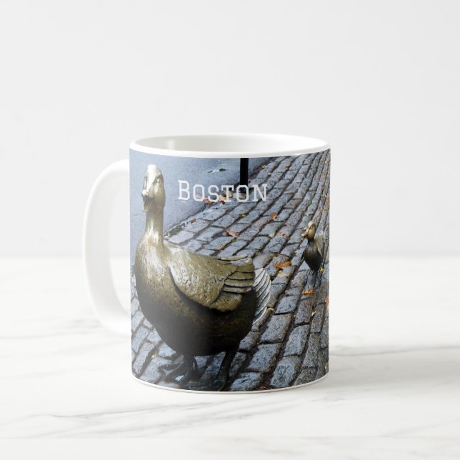 Boston Ducklings Coffee Mug (Front Left)