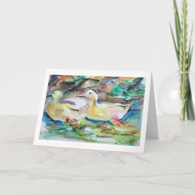 Boston Ducks Card (Front)