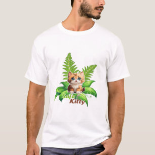 Boston Fern Cat Safe Plant Mom Gift T-Shirt