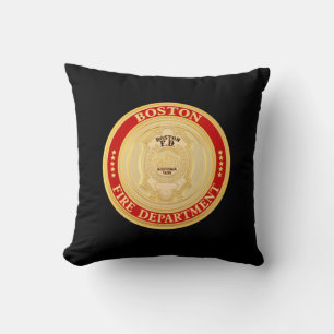 Boston Fire Department Cushion