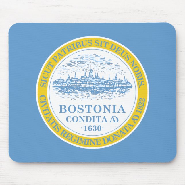 Boston Flag Mouse Mat (Front)