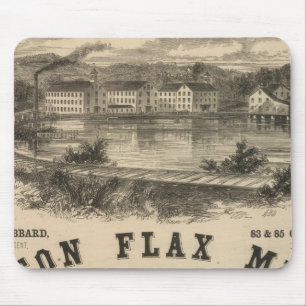 Boston Flax Mills Mouse Mat