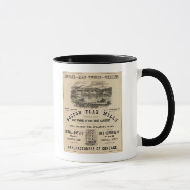 Boston Flax Mills Mug (Right)