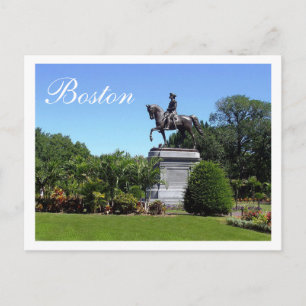 Boston Gardens, Boston Massachusetts Post Card