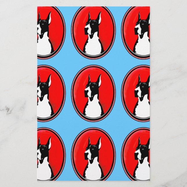 Boston Great Dane Potrati (Front)