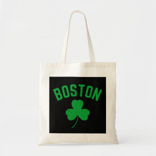 Boston Green Lucky Shamrock Tote Bag