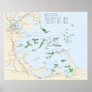Boston Harbor Islands National Recreation Area Poster