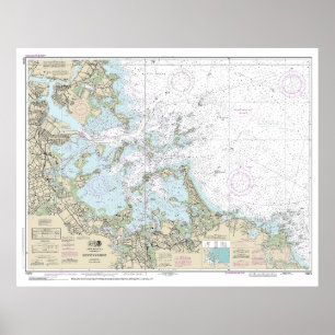 Boston Harbor Nautical Chart 13270