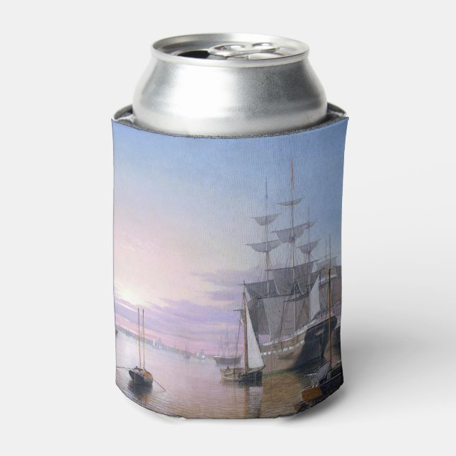 Boston Harbour 1850 Can Cooler (Can Front)