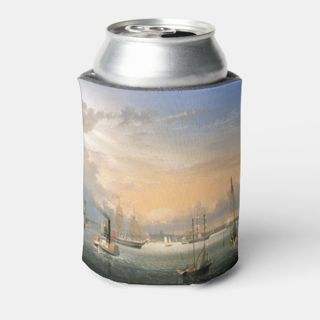 Boston Harbour 1854 Can Cooler (Can Back)