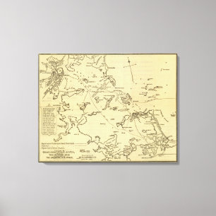 Boston Harbour 2 Canvas Print