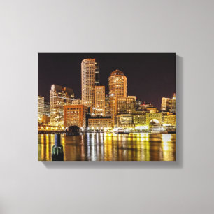 Boston Harbour Canvas Print