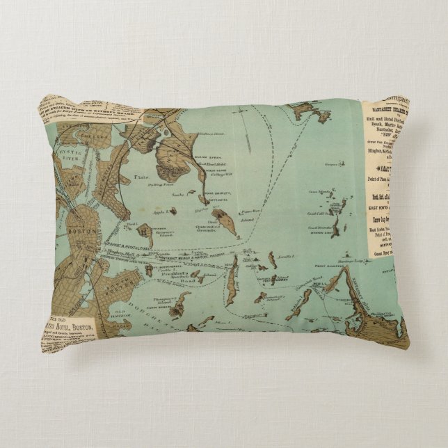 Boston Harbour Decorative Cushion (Front)