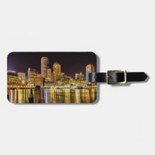 Boston Harbour Luggage Tag