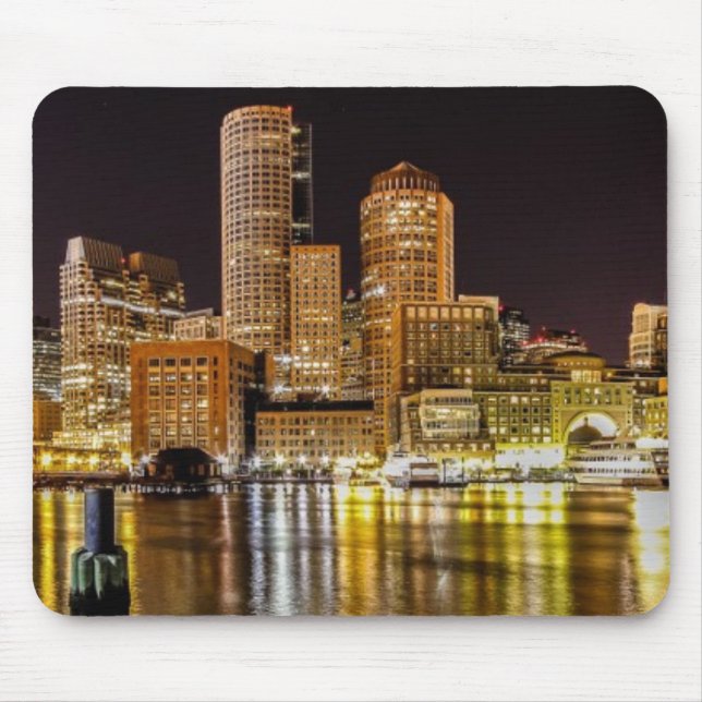 Boston Harbour Mouse Mat (Front)