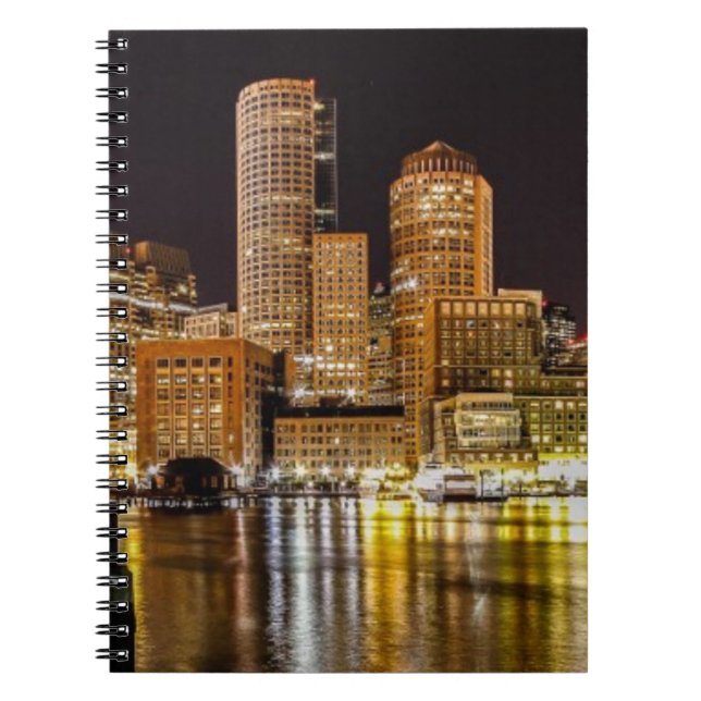 Boston Harbour Notebook (Front)